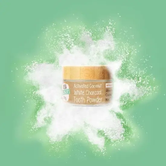 Dr. Ginger's White Tooth Powder Charcoal - 1.38oz image {3}