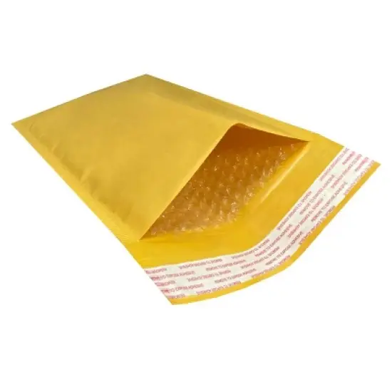 UOFFICE 400 Kraft Bubble Mailers 7.25" x 12" - #1 Self-Seal Padded Envelopes image {11}