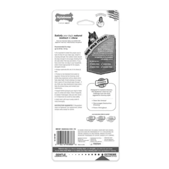 Nylabone Power Chew Alternative Braided Bully Stick Giant image {2}