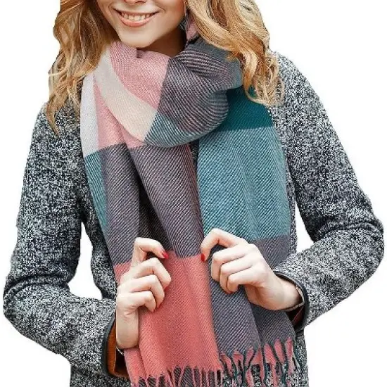 Market & Layne Women Winter Cashmere Scarves image {6}