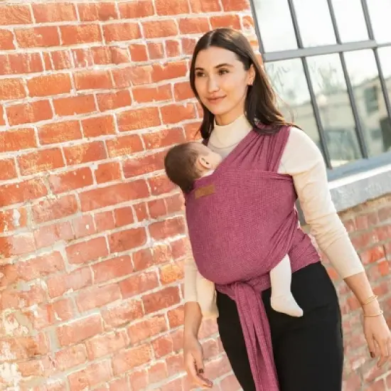 Moby Classic Wrap Waffle Knit Baby Carrier image {4}