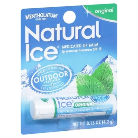 Natural Ice Lip Protectant/Sunscreen 0.16 oz image {1}