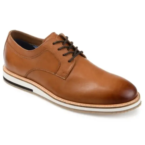 Thomas & Vine Medium and Wide Width Mens Glover Tru Comfort Foam Lace-up Round Toe Derby image {10}