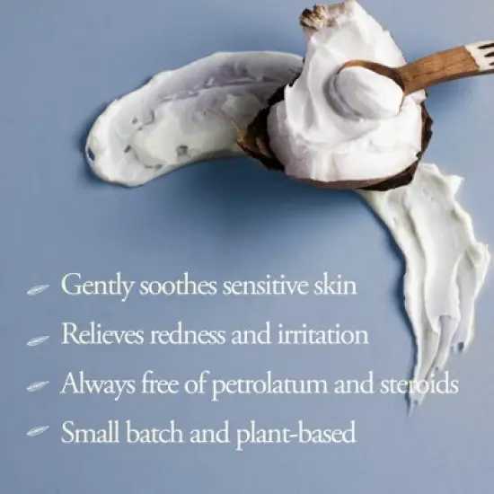 Wash With Water Plant Body Butter (Unscented), Vegan Healing Ointment Cream for Dry & Sensitive Skin, 7 oz Tub image {1}