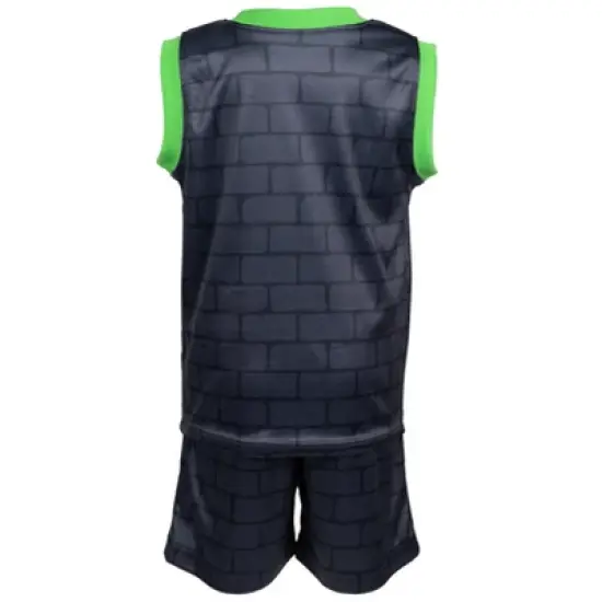 Teenage Mutant Ninja Turtles 3 Piece Outfit Set: T-Shirt Tank Top Shorts image {5}