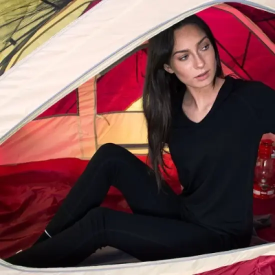 Minus33 Merino Wool Midweight - Women's Wool Leggings Woolverino Black L image {5}