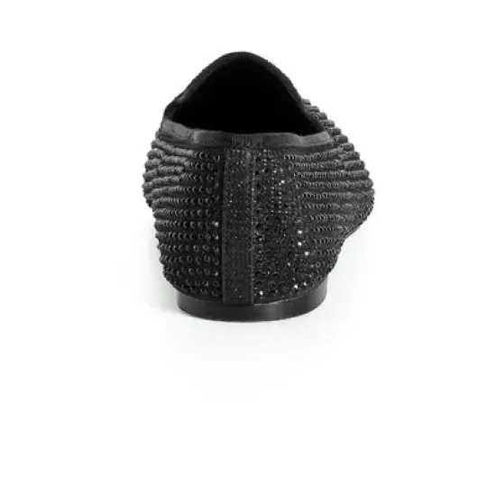 Women's WIDE FIT Maya Flat Shoe - black | AVENUE image {2}