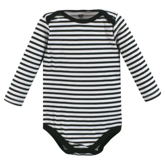 Hudson Baby Unisex Baby Cotton Long-Sleeve Bodysuits, Happy Planets 7-Pack image {8}