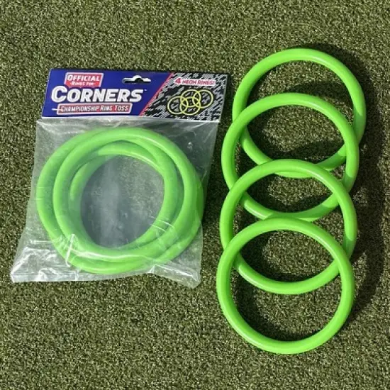 Corners Championship: Green Ring Toss 4 Piece Set image {3}