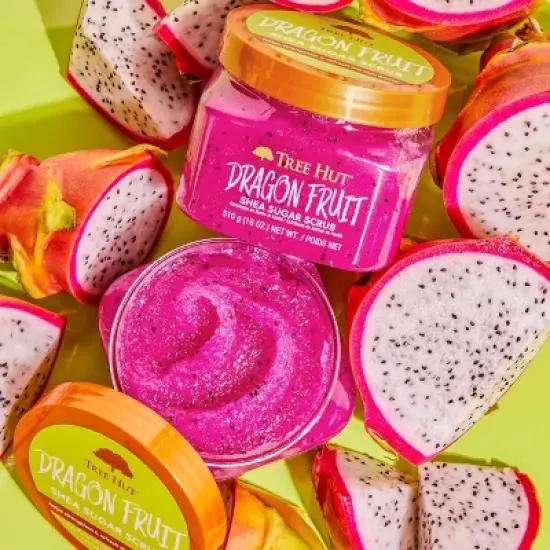 Tree Hut Dragon Fruit Shea Sugar Body Scrub - 18oz image {5}