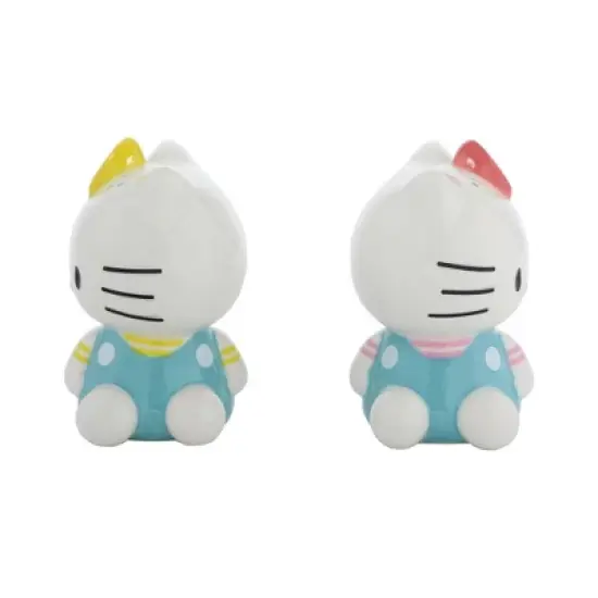 Hello Kitty Set of Ceramic Salt and Pepper Shakers image {3}