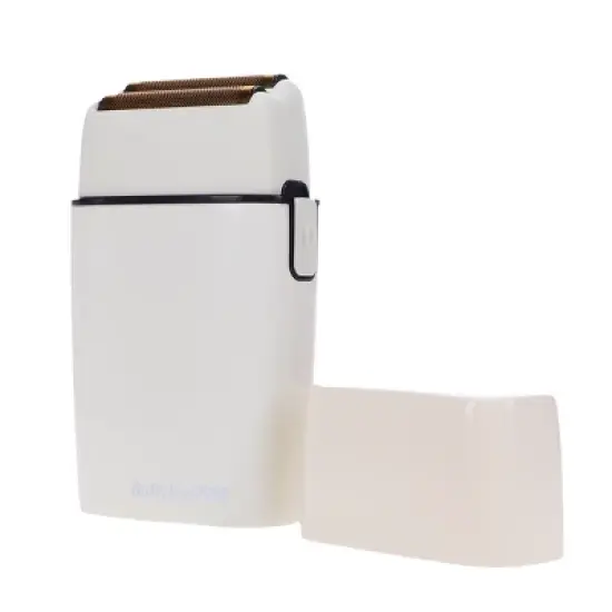 BaBylissPRO Cordless White Metal Double Foil Shaver image {4}