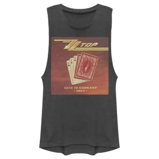 Junior's ZZ TOP Live in Germany Festival Muscle Tee image {3}