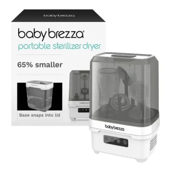 Baby Brezza Portable Sterilizer Dryer, Perfect For Travel image {8}