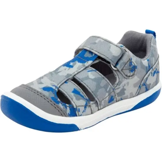 Stride Rite Kids Unisex Hadley 2.0 Sneaker Sandal | 7 | Grey Camo image {7}