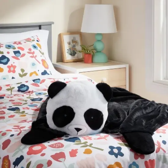 Panda Kids' Hooded Blanket - Pillowfort&trade; image {1}