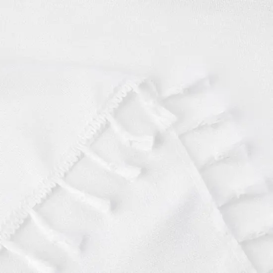 Unique Bargains Rustic Cotton Linen Waterproof Dinner Party Christmas Table Cover 2 Packs image {2}