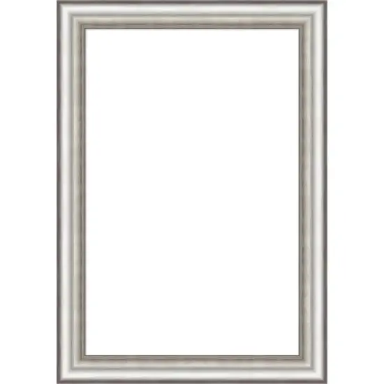 Amanti Art Salon Silver Narrow Framed Dry Erase Magnetic Board image {8}