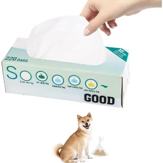 Paucax Odor Disposal Pet Waste Bags for Dog Cat, Color Vary image {6}
