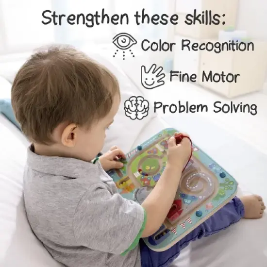 HABA Town Maze Magnetic Puzzle Game - Learning & Education Toys for Preschoolers image {6}