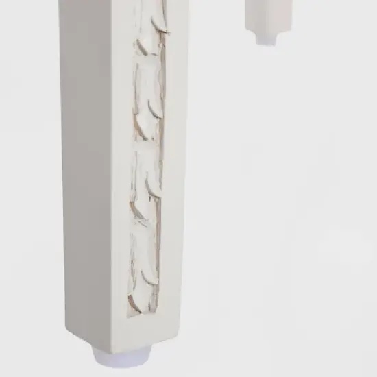 Jules End Table Nightstand with Drawer Light Gray - Adore Decor image {4}