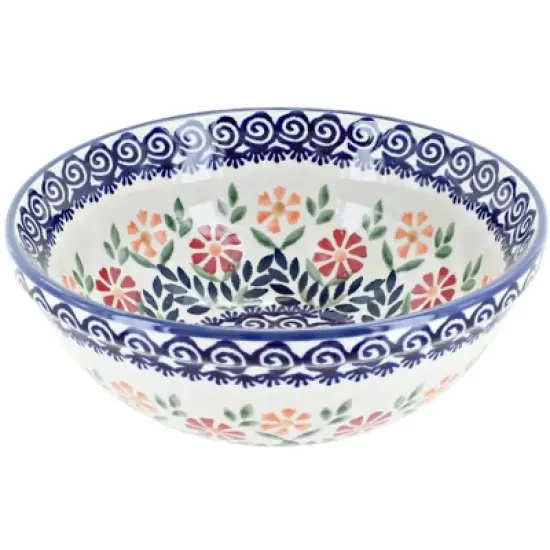 Blue Rose Polish Pottery Manufaktura Cereal Bowl image {10}