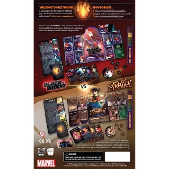 Dice Throne Game: MARVEL Black Widow vs. Dr. Strange image {6}