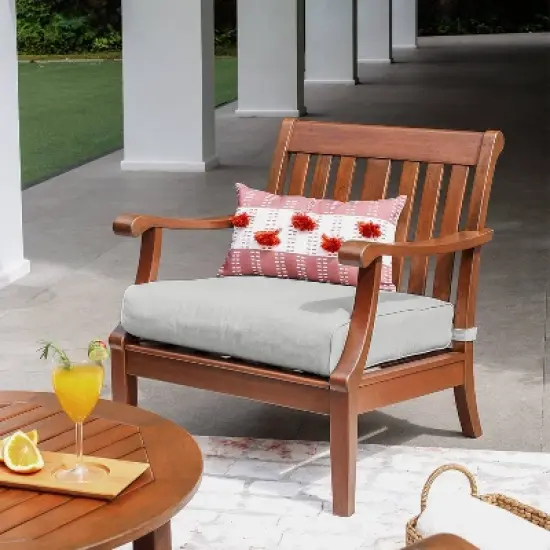 Sopra 3pc Wood Patio Chat Set - Cambridge Casual image {1}