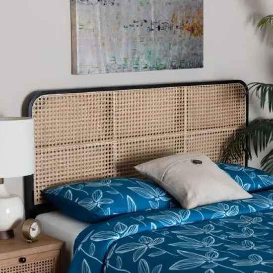 bali & pari Reegan Modern Bohemian Queen Size Standalone Headboard image {7}