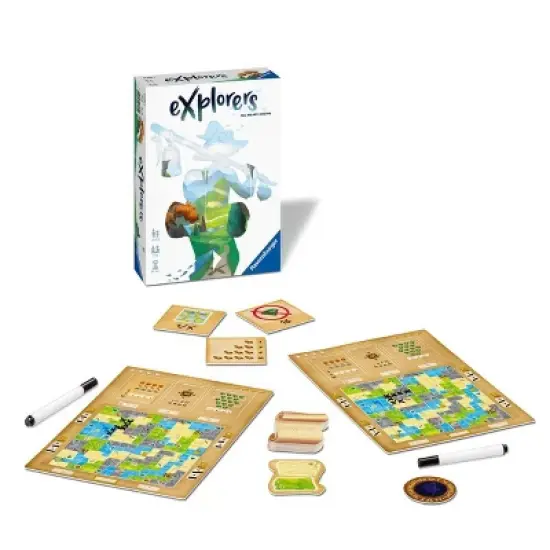 Ravensburger Explorers Strategy Board Game: Creative Thinking Skills, 1-4 Players, 20 Minutes Playtime image {13}