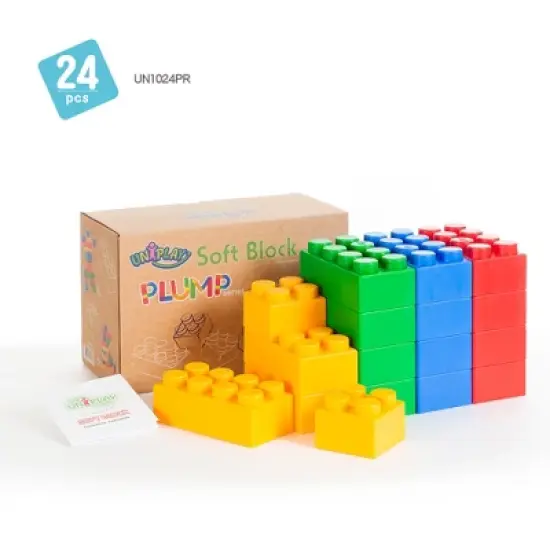 UNiPLAY Plump Soft Building Blocks &mdash; Education and Developmental Play for Ages 3 Months and Up image {6}