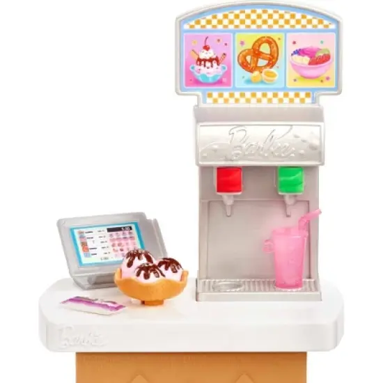Barbie Skipper Doll and Snack Bar Playset with Color-Change Feature and Accessories First Jobs image {4}