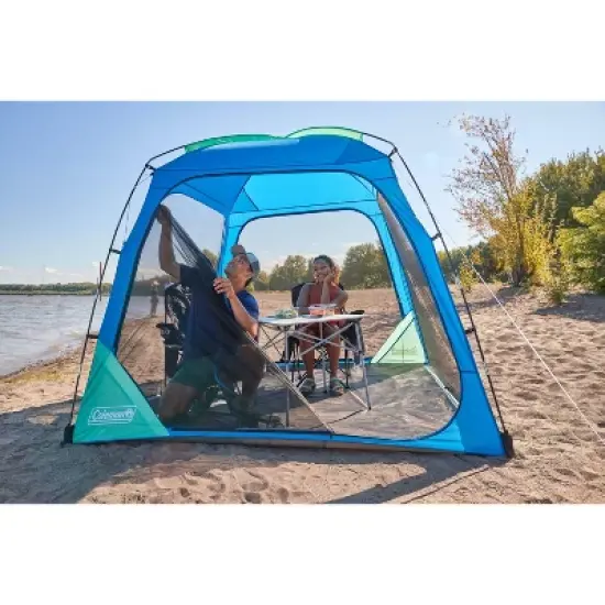 Coleman 8'x8' Skyshade Screendome Shelter - Blue image {7}