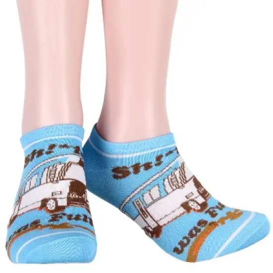 National Lampoon Christmas Vacation Adult Mix and Match Ankle Socks 5 Pk Multicoloured image {3}