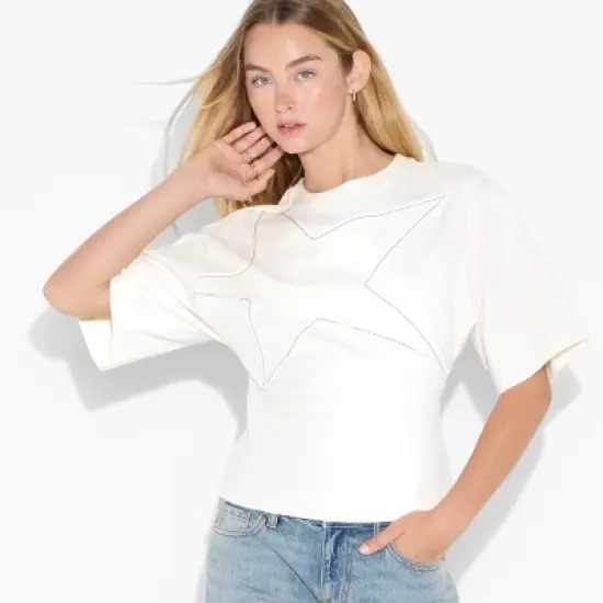 Women's Corset Tube Top - Wild Fable&trade; White image {3}