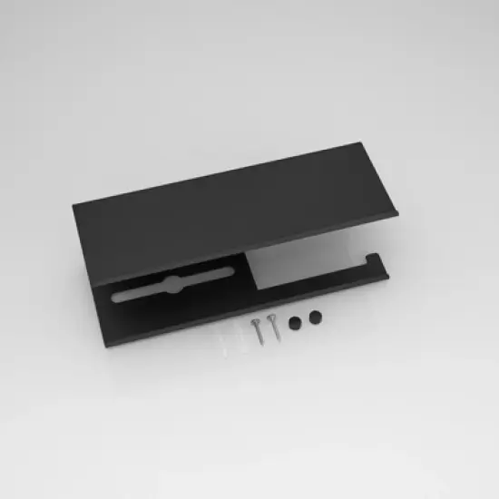 Modern Toilet Paper Holder with Anti-Rust Shelf Paper Roll Holder Toilet Tissue Holder Wipes Storage. image {5}