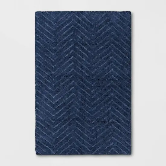 4'x6' Tufted Cotton Chevron Kids' Rug - Pillowfort&trade; image {5}