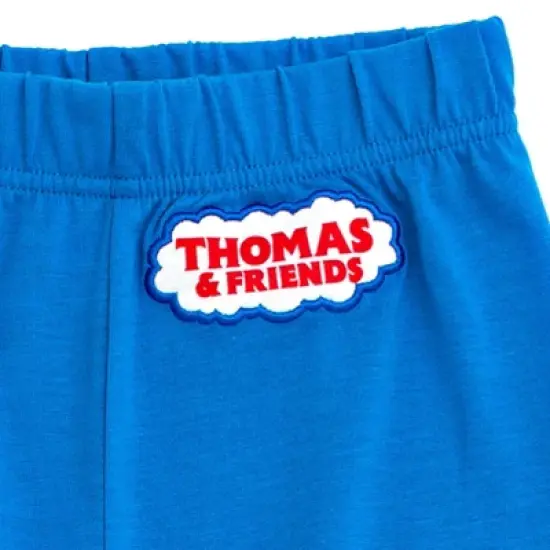 Thomas & Friends Pajama Shirt Pants and Slippers 3 Piece Sleep Set Toddler to Little Kid  image {5}