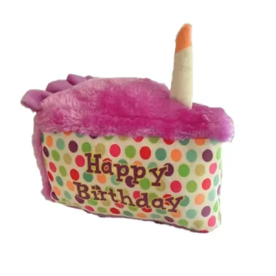 Petlou Birthday Cake Plush Toy - 6" Birthday Cake image {3}