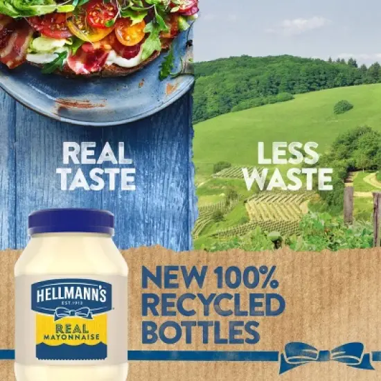 Hellmann's Mayonnaise Real - 30 fl oz image {9}