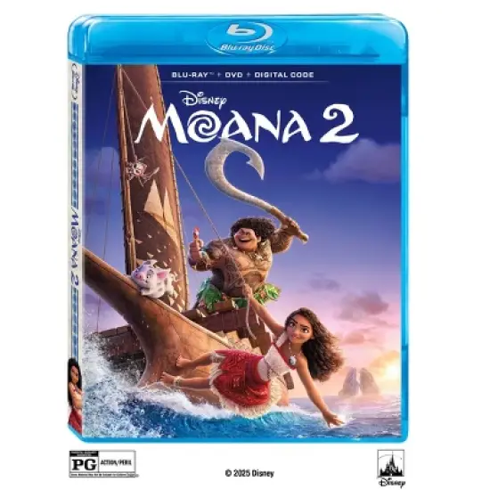 Moana 2 (Blu-ray + DVD + Digital) image {1}