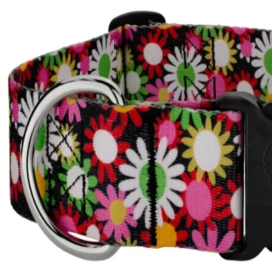 Country Brook Petz 1 1/2 Inch Deluxe Daisy Fields Dog Collar image {3}