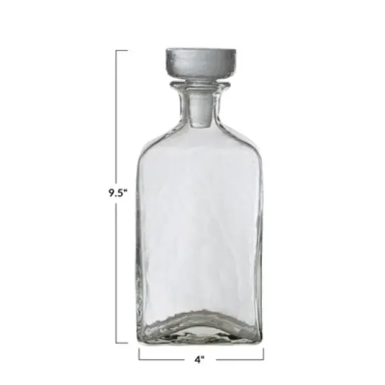 Storied Home Glass Decanter, Clear image {1}
