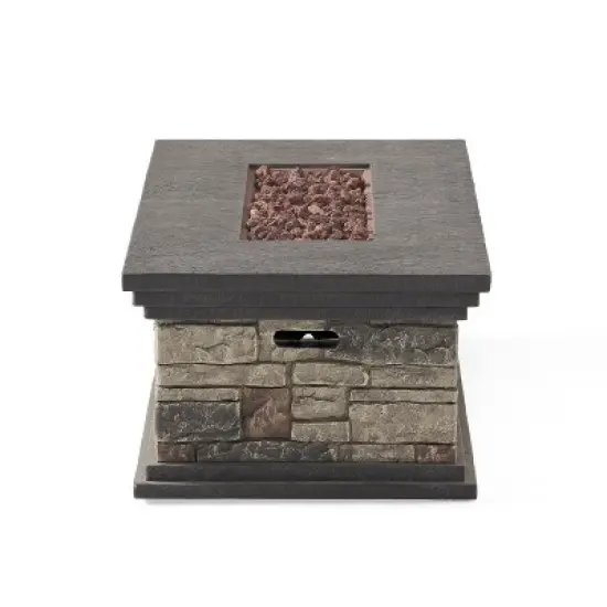 RECTANGLE MGO FIRE PIT - 50 000 BTU image {10}