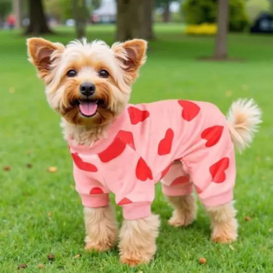 Paaaawaters Dog Fuzzy Velvet, Small Winter Clothes for Dogs Boy Girl, Pet Jumpsuit image {6}