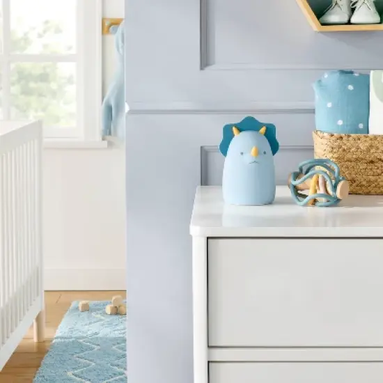 Silicone and Wood Ball Rattle Baby Toy - Cloud Island&trade; image {1}