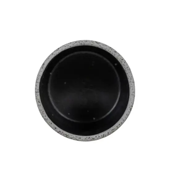 Textured Black Stoneware Planter by Foreside Home & Garden image {4}