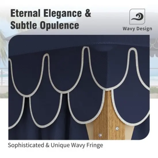 Captiva Designs 10x13 Patio Gazebo with Screened Canopy & Mosquito Netting &ndash; Heavy Duty Outdoor Shelter for Lawn and Garden image {4}