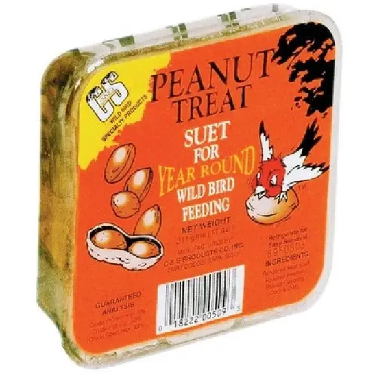 C&S 11 Oz. Peanut Treat Suet image {1}