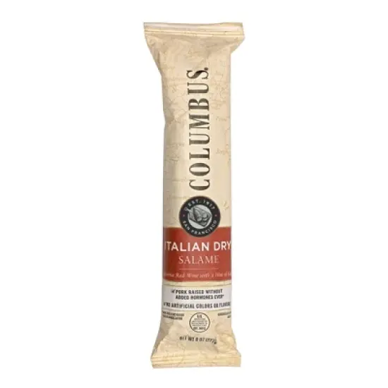 Columbus Italian Dry Salame Deli Meats - 8oz image {6}